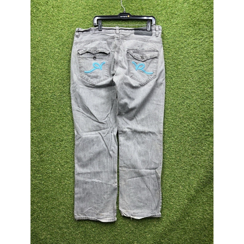 Rocawear Baggy Jeans Mens 36x32 Southpole Wide Leg JNCO 90s Grunge Streetwear